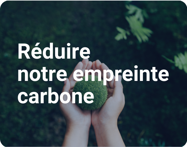 Réduire notre empreinte carbone